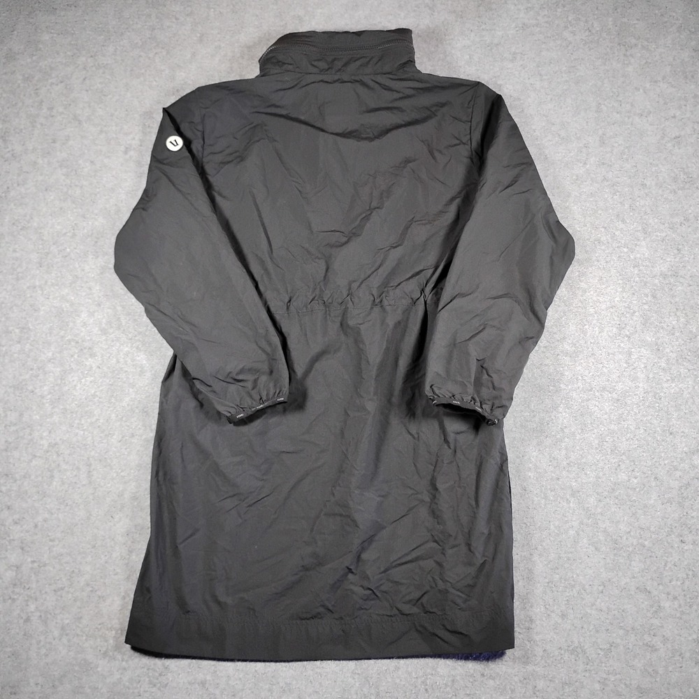 Vuori Airy Anorak Womens Black Windbreaker Parka Jacket Drawstring Waist M *Flaw - Picture 15 of 16